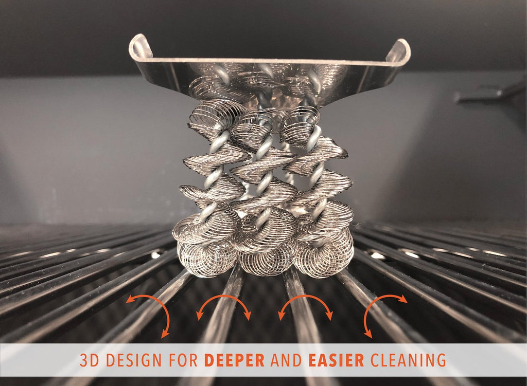 BBQ Butler Bristleless Grill Brush